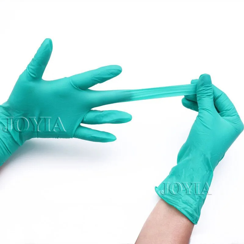 Green Disposable Gloves Pink E - Exam Glove Nitrile review and price