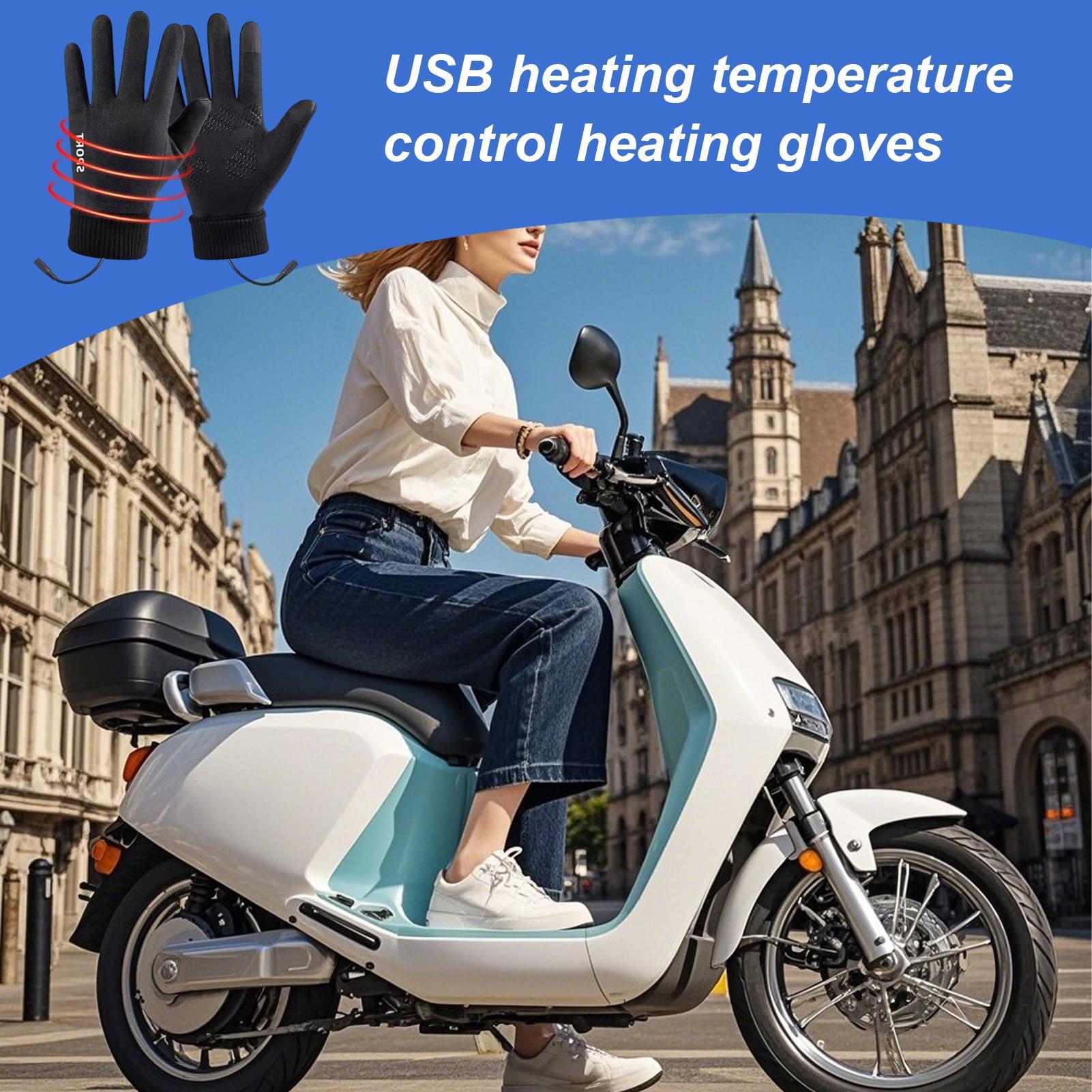 Heated Ski Gloves USB Heated W - Ski Glove Waterproof review and price