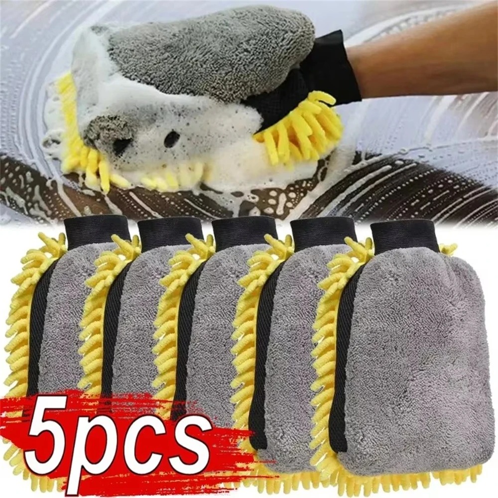 1/5pcs Car Washing Gloves Wate - Gardening Glove Waterproof review and price